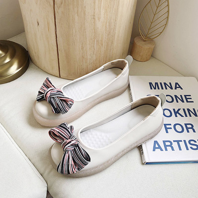 Moteriški laisvalaikio batai iš eko odos su kaspinu