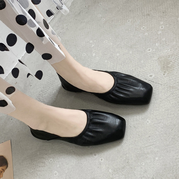 Naiste vabaaja mokassiinid kunstnahast lameda tallaga