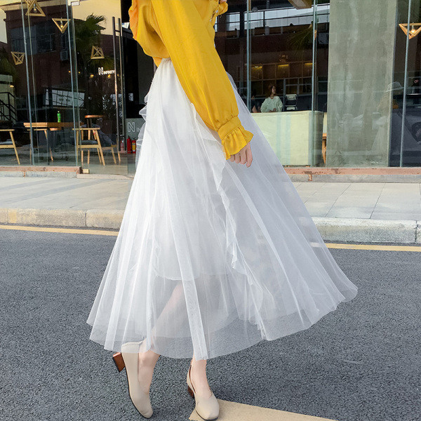 Modern női pecsétszoknya magas derékkal - A vonalú