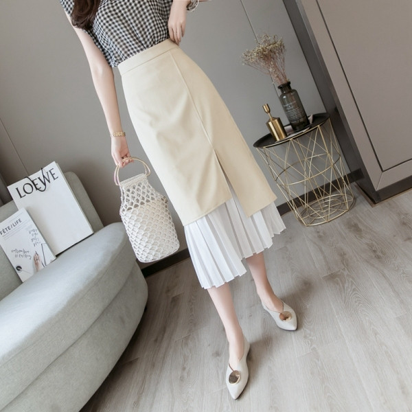 Moodne naiste seelik – kõrge vöökoht A-joon