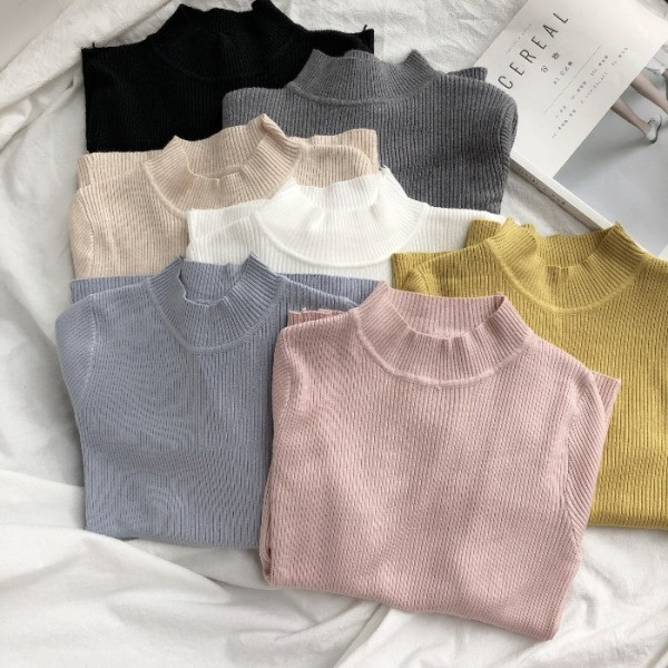 Naujo modelio spyruoklinė palaidinė su polo apykakle