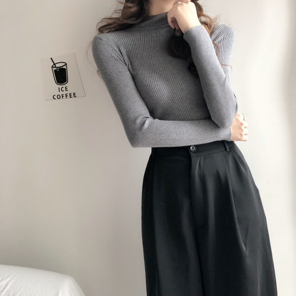 Naujo modelio spyruoklinė palaidinė su polo apykakle