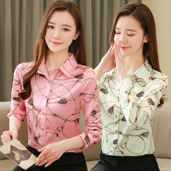 Cămașă acrulic de damă cu guler clasic și mâneci lungi