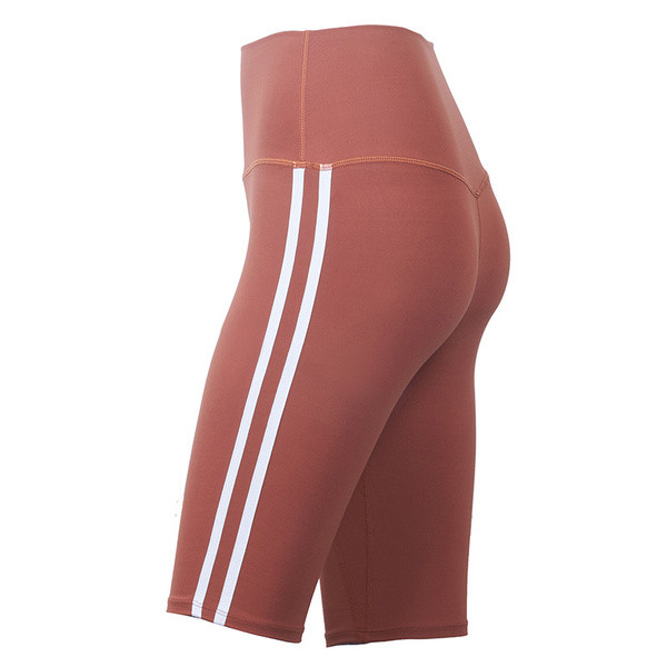 Nyári női leggings magas derékkal és oldalszegéllyel