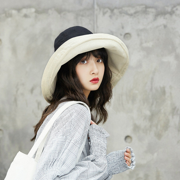 Laisva moteriška kepurė, tinkanti pavasariui ir vasarai