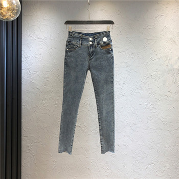 Γυναικεία Casual Υψηλή μέση Jeans -Slim μοντέλο