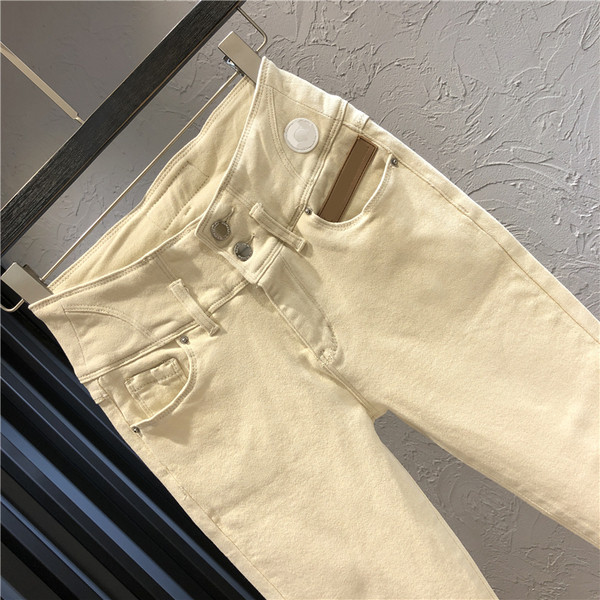 Sieviešu ikdienas džinsi ar augstu vidukli - Slim modelis