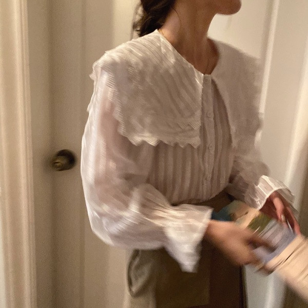 Camasa de dama eleganta model lat cu guler clasic