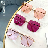 Stilingi moteriški akiniai nuo saulės plonu rėmeliu