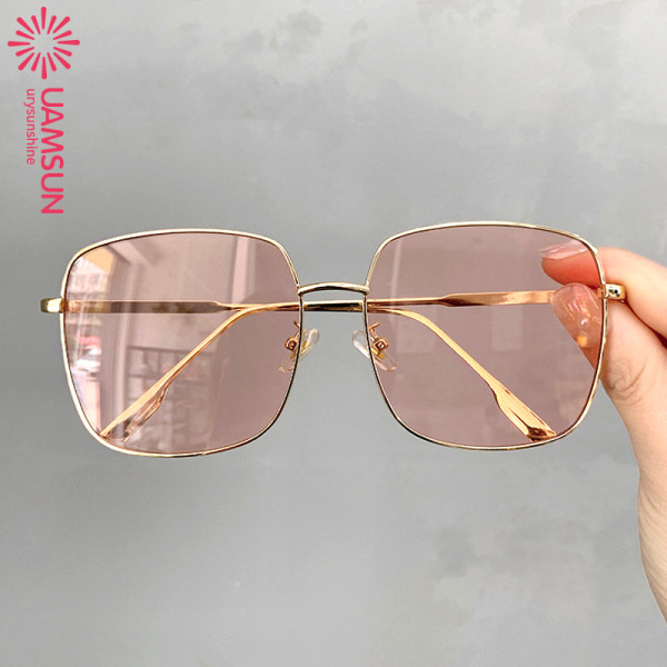 Stilingi moteriški akiniai nuo saulės plonu rėmeliu