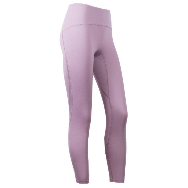 Elastinės moteriškos antblauzdžiai aukštu juosmeniu ir tinkleliu