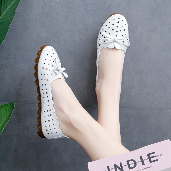 Laisvalaikio moteriški odiniai batai plokščiu padu su kaspinu