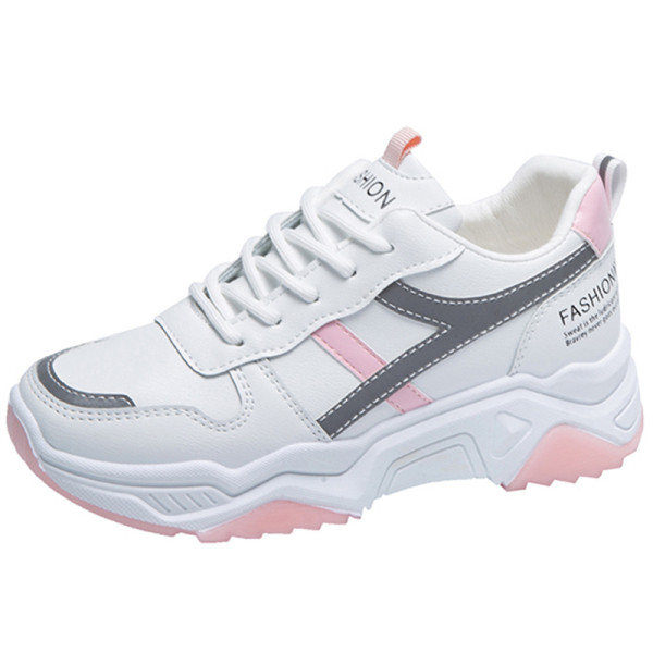 Sportiniai ir laisvalaikio moteriški sportbačiai spalvotais padais