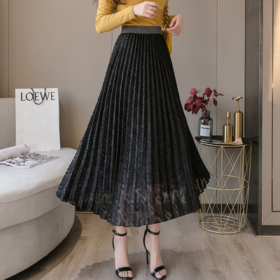 Moderni sieviešu kroku svārki ar augstu vidukli -A-līnija