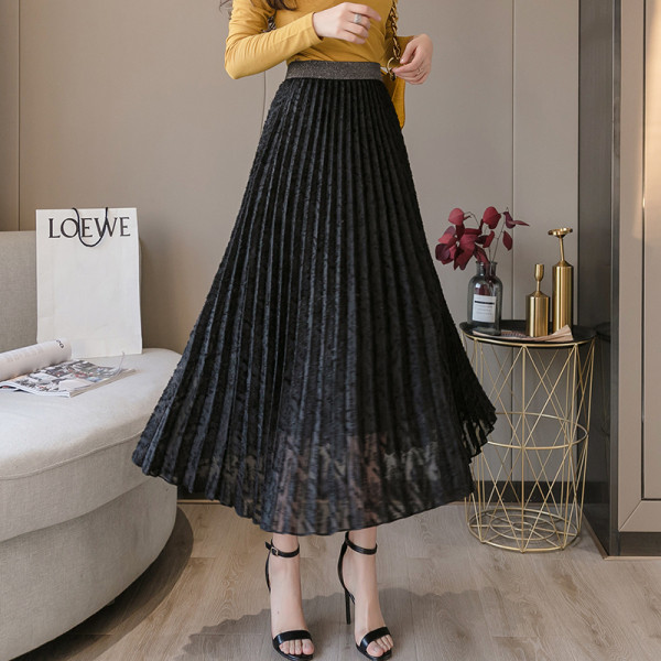 Moderni sieviešu kroku svārki ar augstu vidukli -A-līnija