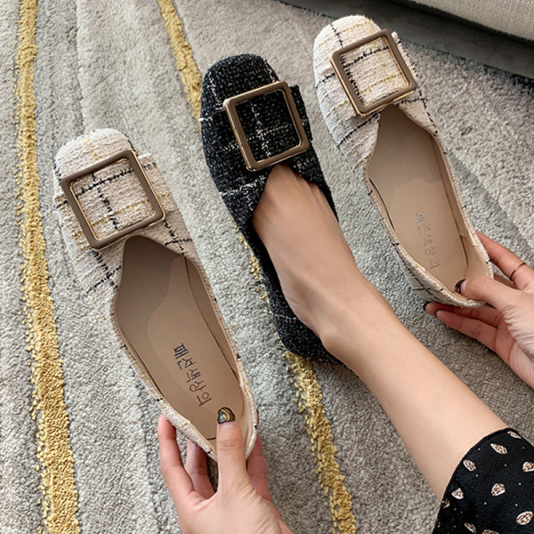 Lameda talla ja pandlaga vabaaja naiste ruudulised kingad