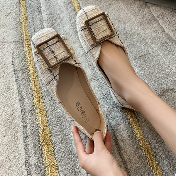 Lameda talla ja pandlaga vabaaja naiste ruudulised kingad