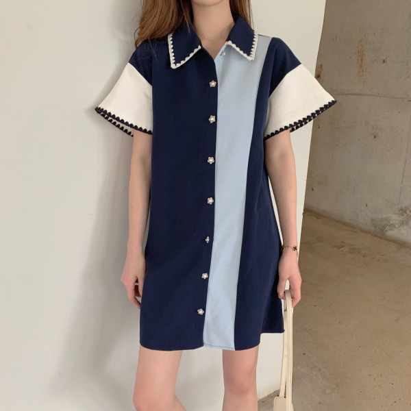 Ikdienas sieviešu šifona kleita