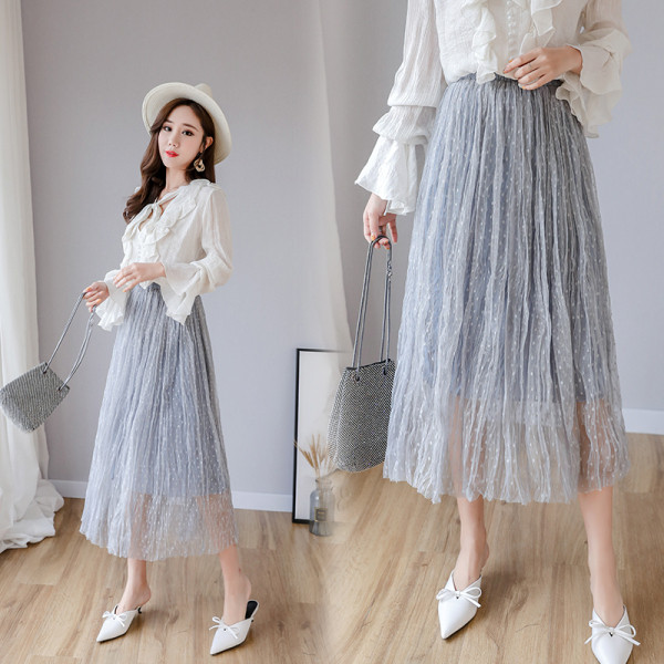 Izgriezta modeļa sieviešu svārki ar augsto vidukli