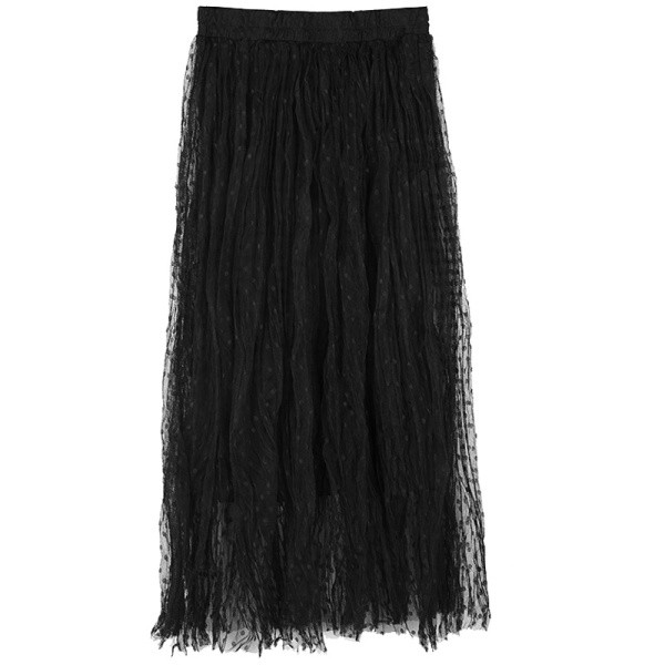 Izgriezta modeļa sieviešu svārki ar augsto vidukli