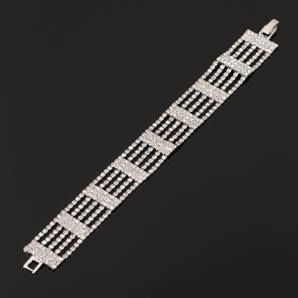 ÚJ modell női karkötő arany és ezüst kövekkel