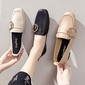 Ikdienas sieviešu apavi ar metāla sprādzi