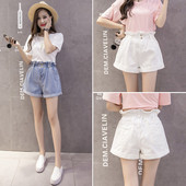 Női magas derekú női rövidnadrág