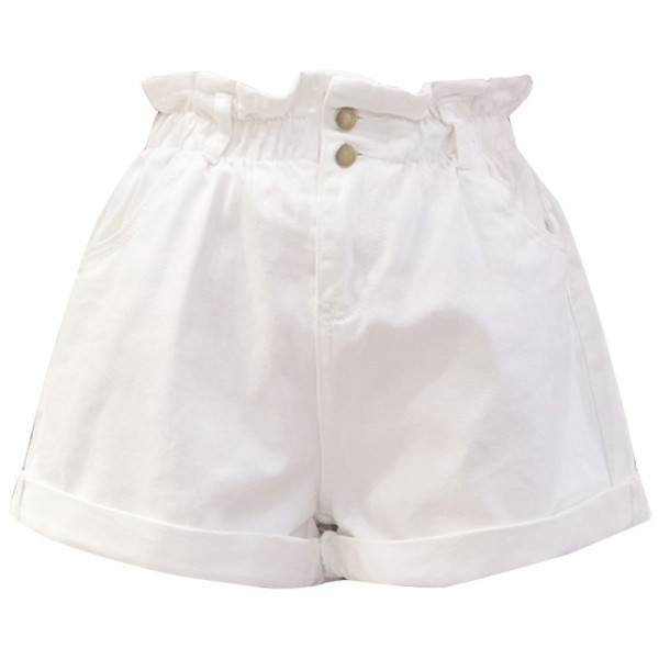 Női magas derekú női rövidnadrág