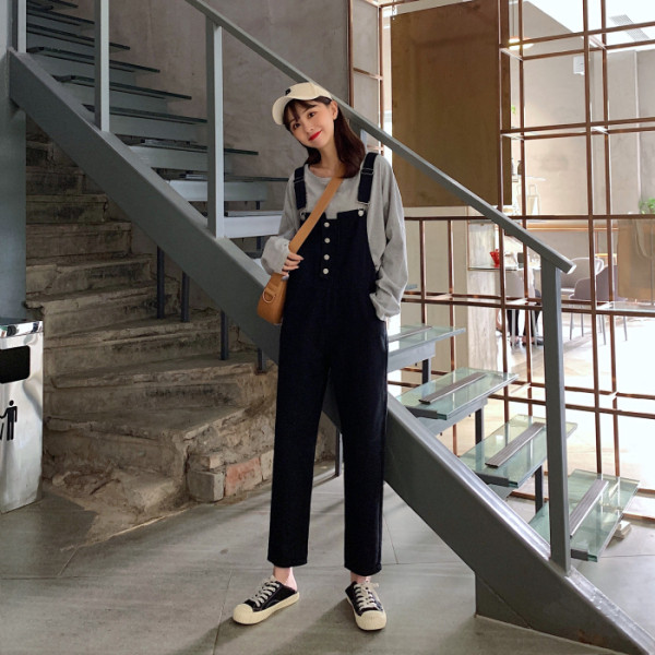 Női lezser hosszú jumpruha gombokkal