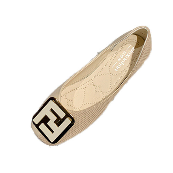 Laisvalaikio moteriški batai su metaline sagtimi ir plokščiu padu