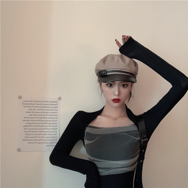 Női topikus blúz modell tüllvel