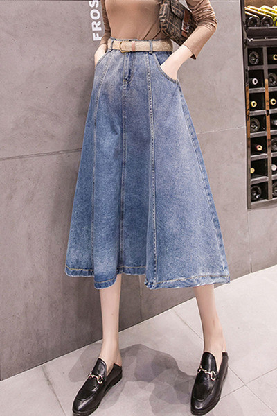 Lezser női hosszú szoknya szabású modell