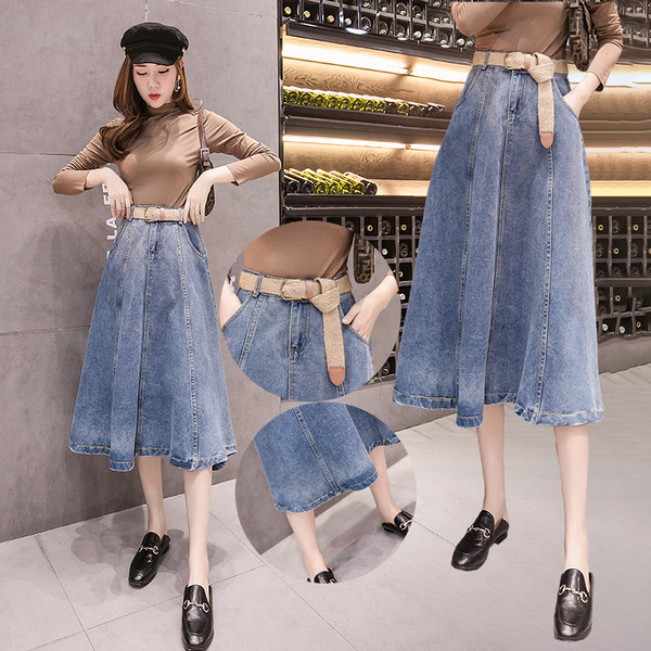 Lezser női hosszú szoknya szabású modell