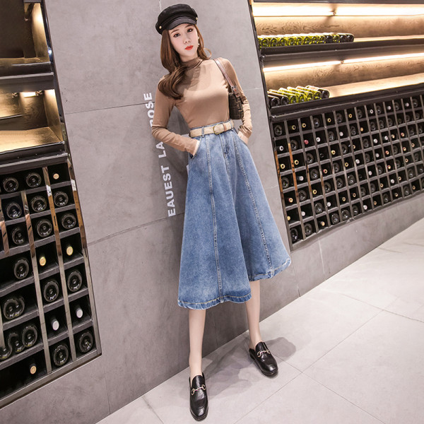 Lezser női hosszú szoknya szabású modell