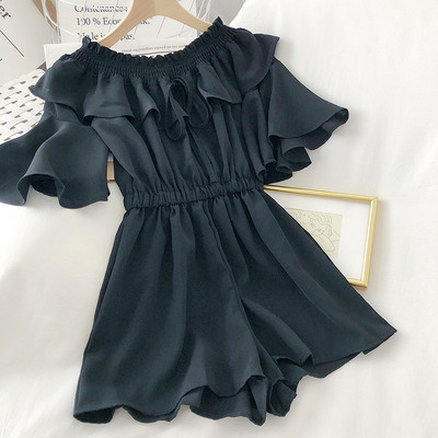 Hétköznapi, kivágott női overall