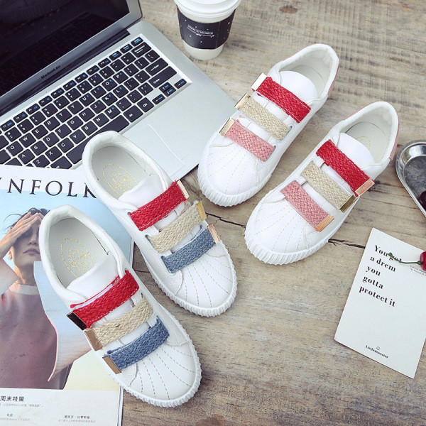 Uus mudel värvilise takjapaelaga naiste tossud