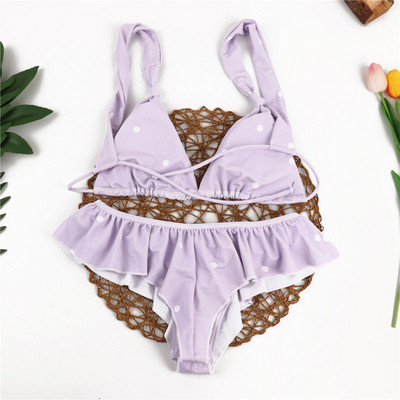 Γυναικείο μαγιό μπικίνι με τριγωνικό επάνω μέρος