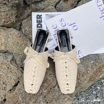 Új fűzős műbőr papucs modell