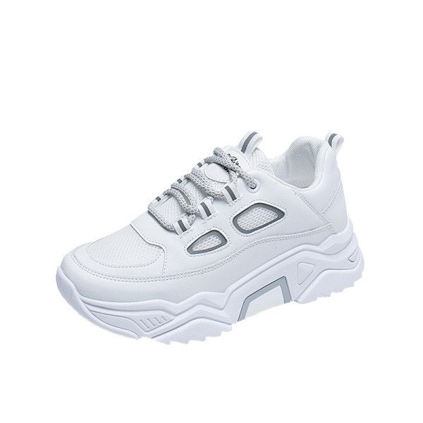 Model nou de adidasi moderni din piele ecologica cu sireturi