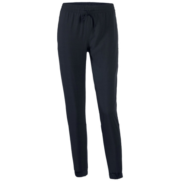 Melnas sporta bikses ar augstu elastīgu vidukli un sietu