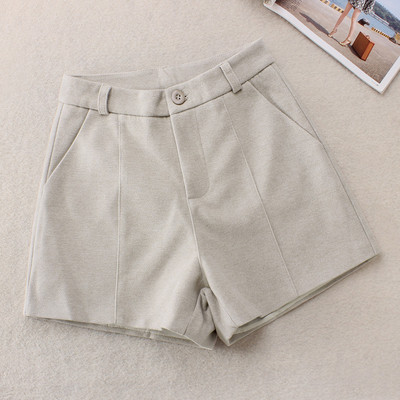 Uus mudel taskutega naiste lühikesed püksid