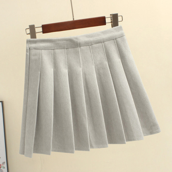 Új modell redőzött női szoknya magas derékkal