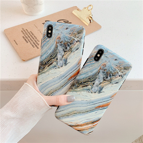 Калъф  за iPhone XS с мраморен ефект