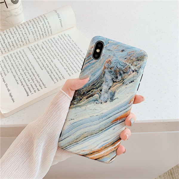 Калъф  за iPhone XS с мраморен ефект