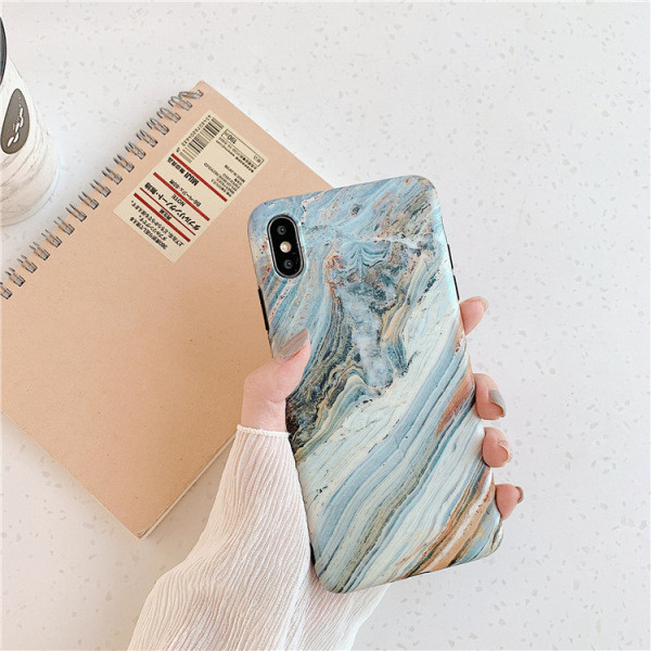 Калъф  за iPhone XS с мраморен ефект