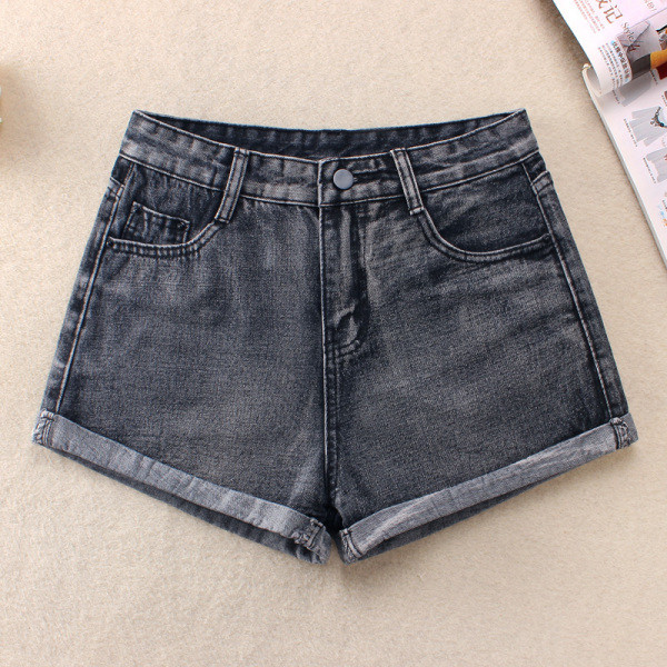 Нов модел къси дамски дънкови панталони - ретро стил