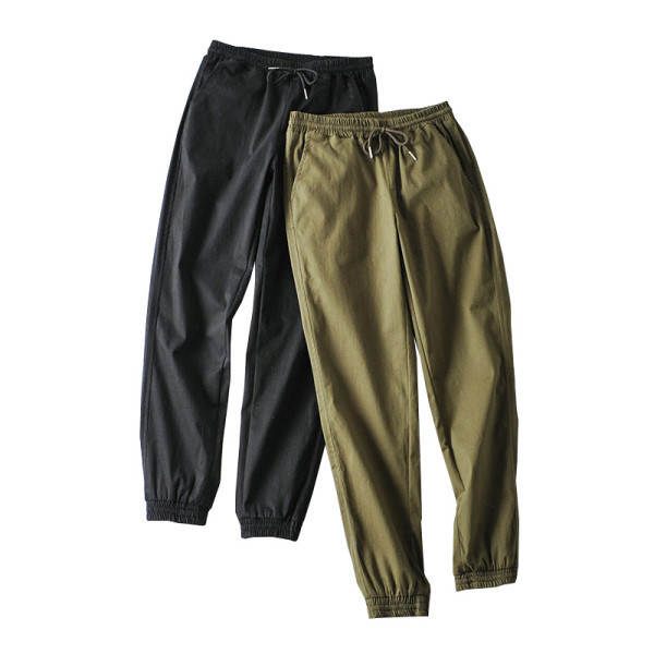 Дамски спортно-ежедневен панталон с ластик и връзки на талията