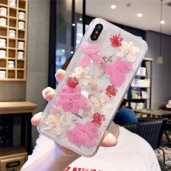 Silikonska maska u obliku cvijeta za iPhone XS