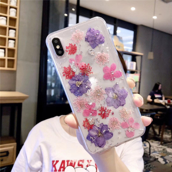 Silikonska maska u obliku cvijeta za iPhone XS