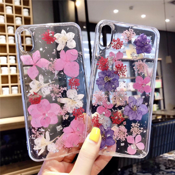 Silikonska maska u obliku cvijeta za iPhone XS